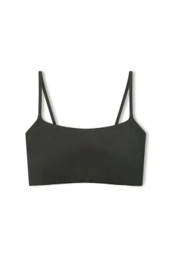 Zulu & Zephyr Charcoal Rib Longline Bralette Sale