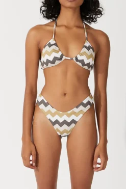 Zulu & Zephyr Chevron Halter Top Best Sale