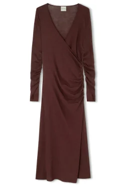 Zulu & Zephyr Currant Gathered Knit Dress Best