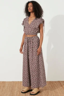 Zulu & Zephyr Currant Spot Organic Cotton Pant Sale