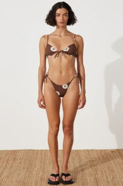 Zulu & Zephyr Dandelion Daisy Tie Triangle New