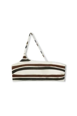 Zulu & Zephyr Earth Stripe Textured Bralette Shop