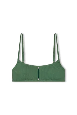 Zulu & Zephyr Emerald Textured Bralette Best Sale