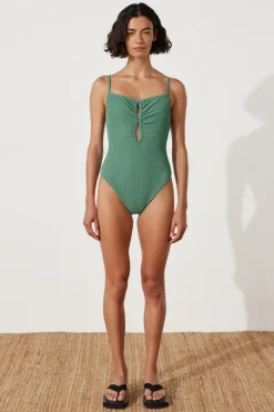 Zulu & Zephyr Emerald Textured One Piece Shop