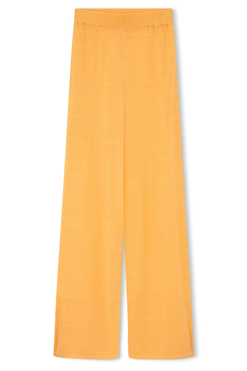 Zulu & Zephyr Golden Organic Linen Blend Knit Pant Shop