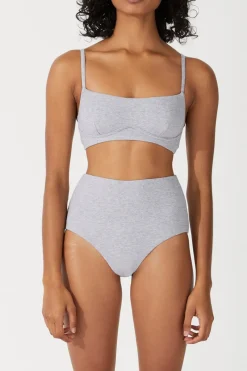 Zulu & Zephyr Grey Marle Bralette Cheap