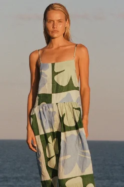 Zulu & Zephyr Hibiscus Linen Dress Store