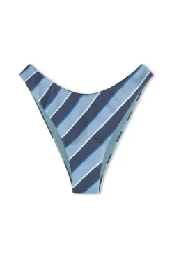 Zulu & Zephyr Horizon Stripe Textured Curve Brief Clearance