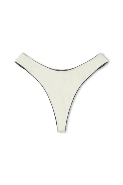 Zulu & Zephyr Milk Textured Curve Thong Brief Best