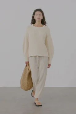 Zulu & Zephyr Natural Cotton Knit Jumper Online