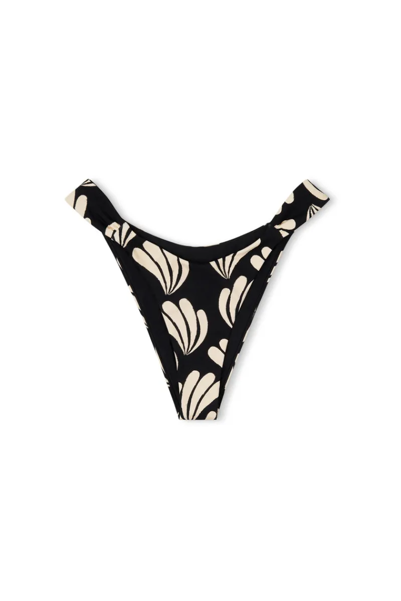Zulu & Zephyr Palm Rouched Side Curve Brief Best Sale