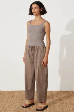 Zulu & Zephyr Pewter Organic Cotton Pant Shop