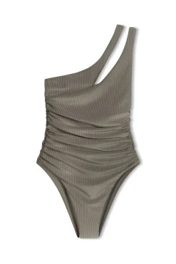 Zulu & Zephyr Pewter Rib One Piece Shop