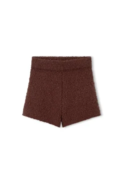 Zulu & Zephyr Plum Boucle Knit Short Online