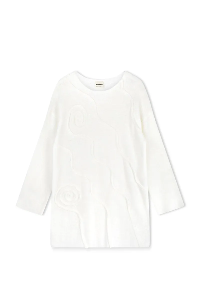 Zulu & Zephyr PRE-ORDER Shea Organic Cotton Swirl Tunic Dress Best Sale