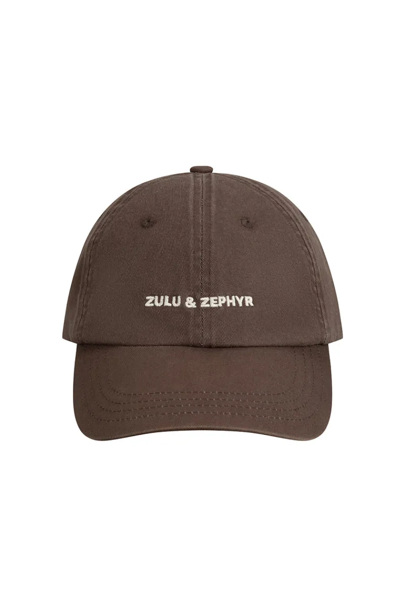 Zulu & Zephyr PRE-ORDER Canvas Cap - Cocoa Fashion