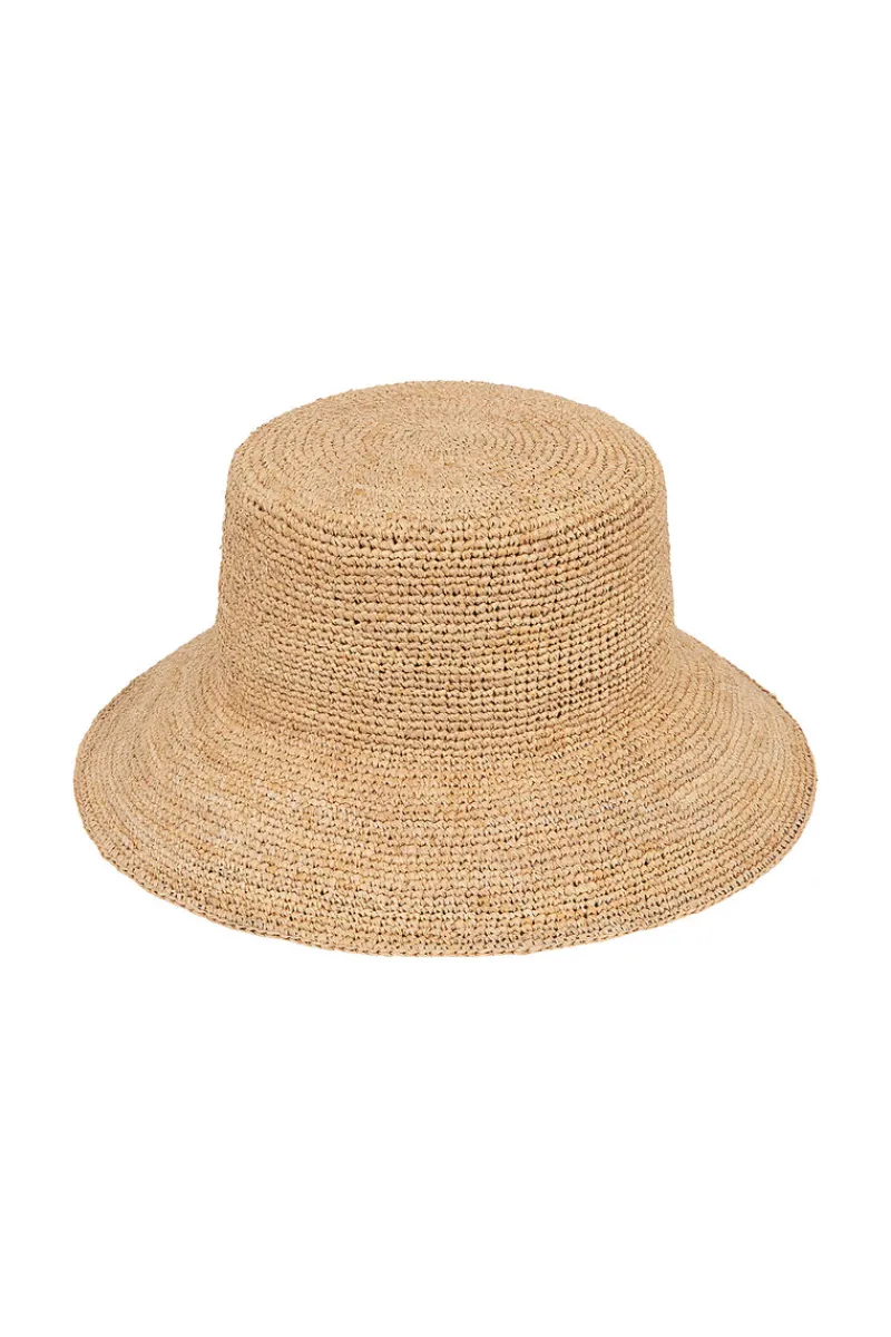 Zulu & Zephyr Raffia Hat - Natural Fashion