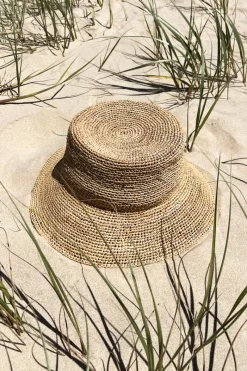 Zulu & Zephyr Raffia Hat - Natural Fashion