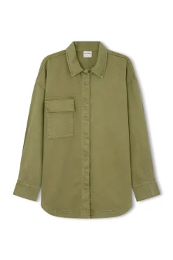 Zulu & Zephyr Recycled Cotton Jacket - Khaki Best Sale
