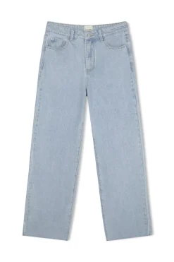 Zulu & Zephyr Recycled Cotton Mid Rise Jean - Light Wash Clearance