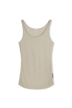 Zulu & Zephyr Rib Hemp Jersey Tank - Husk Sale