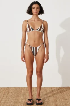 Zulu & Zephyr Sarong Flower Retro Tie Curve Brief Clearance