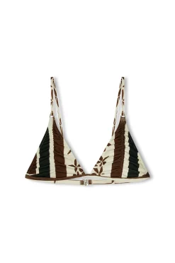 Zulu & Zephyr Sarong Flower Rouched Triangle Best