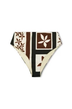 Zulu & Zephyr Sarong Flower Waisted Full Brief Sale