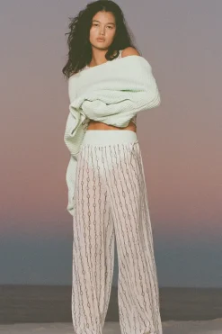 Zulu & Zephyr Shell Knit Pant New