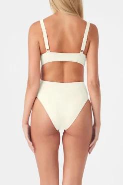 Zulu & Zephyr Signature Bikini One Piece - Coconut Cheap