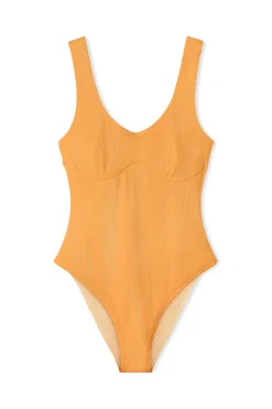 Zulu & Zephyr Signature Bralette One Piece - Tangerine Fashion