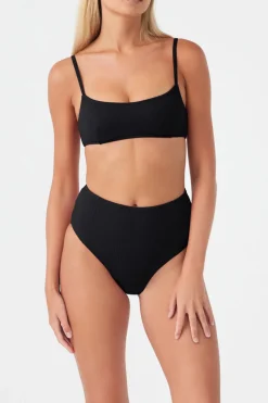 Zulu & Zephyr Signature Bralette Top - Black Fashion