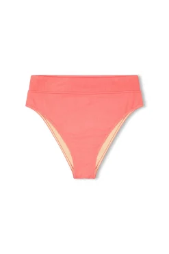 Zulu & Zephyr Signature High Waisted Brief - Coral Cheap