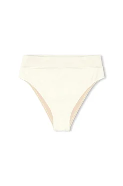 Zulu & Zephyr Signature High Waisted Brief - Coconut Best Sale