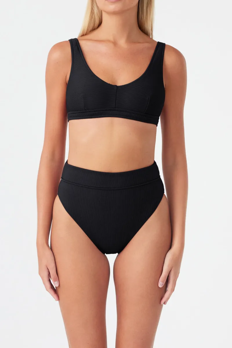 Zulu & Zephyr Signature High Waisted Brief - Black Online