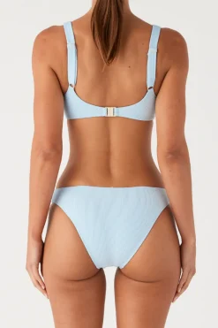 Zulu & Zephyr Signature Stripe Classic Brief - Shallow Blue Cheap