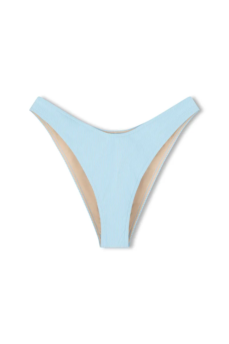 Zulu & Zephyr Signature Stripe Curve Brief - Shallow Blue Best Sale