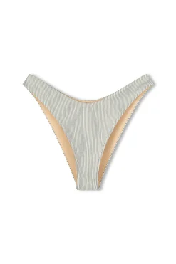 Zulu & Zephyr Signature Stripe Curve Brief - Coconut Best Sale