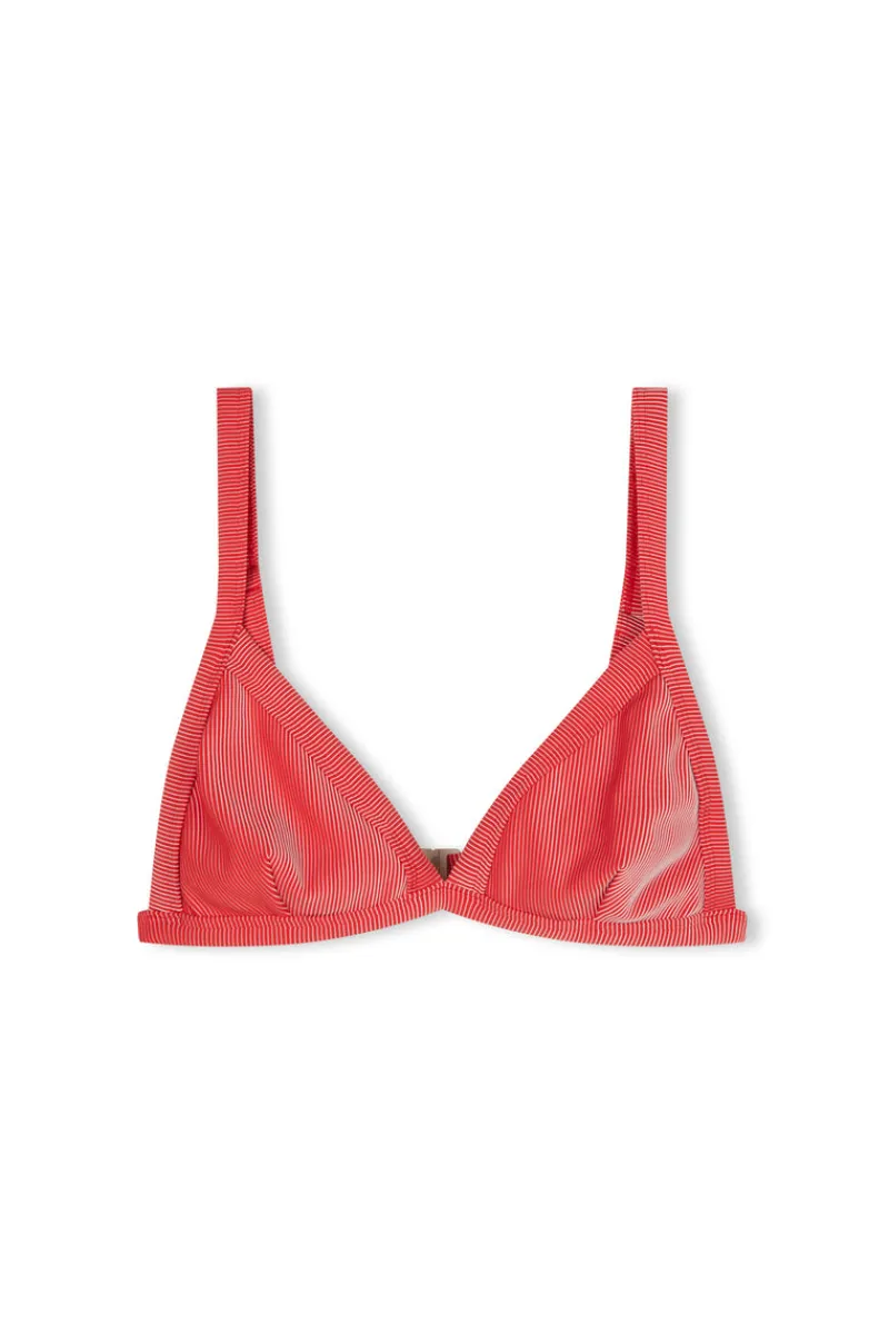 Zulu & Zephyr Signature Stripe Harness Top - Chilli Red Fashion