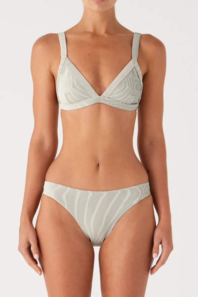 Zulu & Zephyr Signature Stripe Harness Top - Coconut Discount