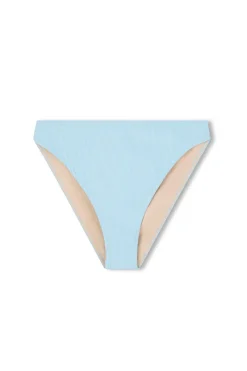 Zulu & Zephyr Signature Stripe High Cut Brief - Shallow Blue Best Sale