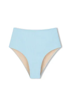Zulu & Zephyr Signature Stripe High Full Brief - Shallow Blue Best