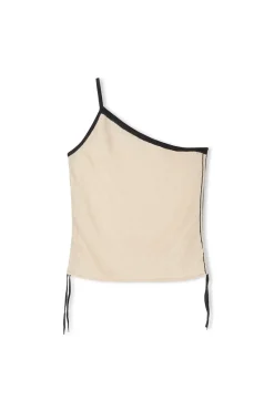 Zulu & Zephyr Stone Contrast Knit Crop Top Flash Sale