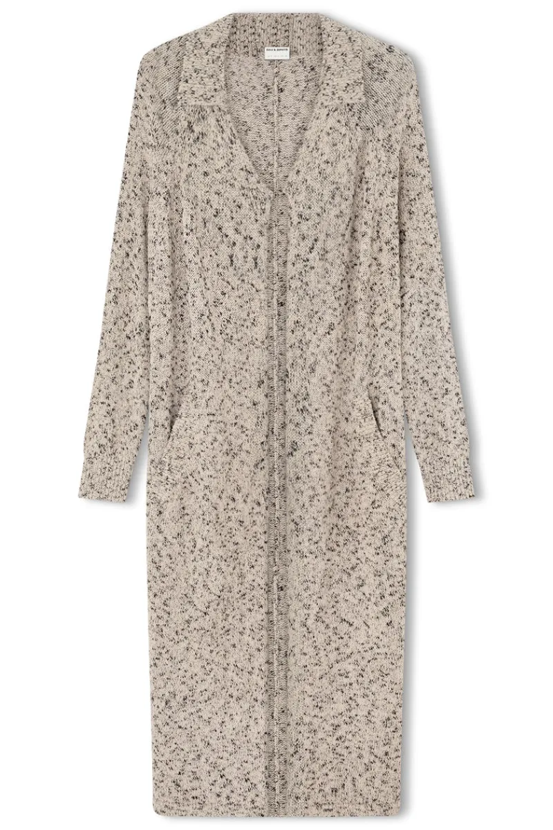 Zulu & Zephyr Stone Marle Organic Blend Knit Jacket Fashion