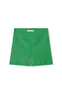 Zulu & Zephyr Stripe Rib Short - Parrot Green New