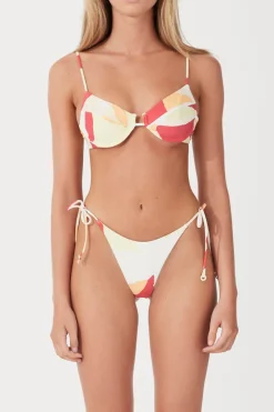 Zulu & Zephyr Sunset Tile Balconette Bra Cup Fashion