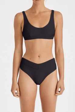 Zulu & Zephyr V Waisted Brief - Black Discount