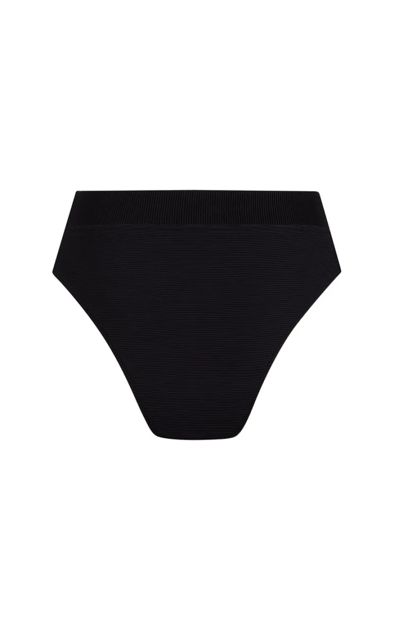 Zulu & Zephyr V Waisted Brief - Black Discount