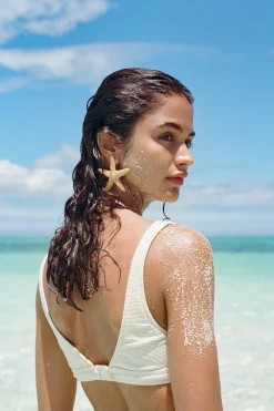 Zulu & Zephyr Waistband Bralette Top - Coconut Outlet