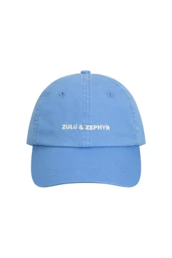Zulu & Zephyr Canvas Cap - Sky Blue Sale